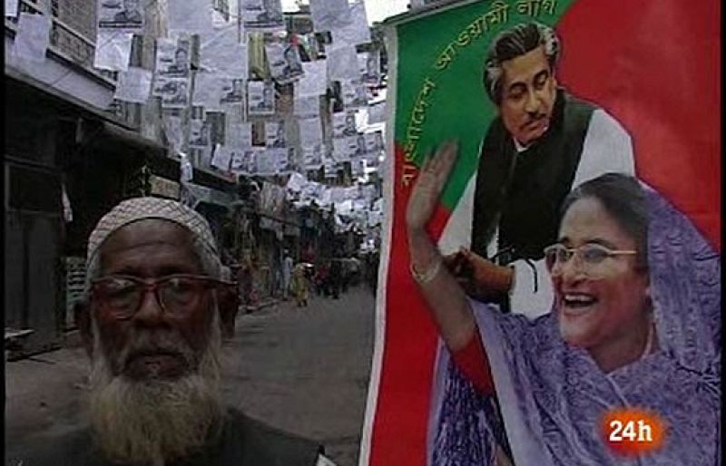 Abren las urnas en Bangladesh