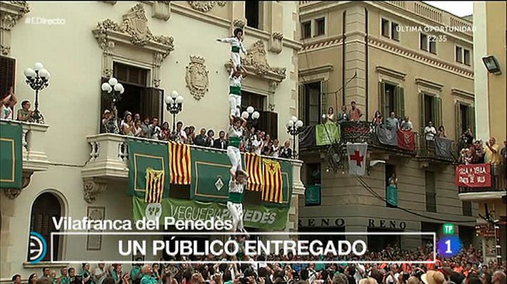 España Directo - ¡Así se viven los Castellers de Vilafranca!
