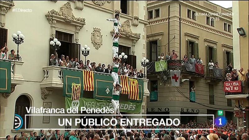 España Directo - ¡Así se viven los Castellers de Vilafranca!