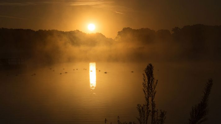 El tiempo - Mañana, chubascos y tormentas en Sistema Ibérico, viento fuerte en Canarias