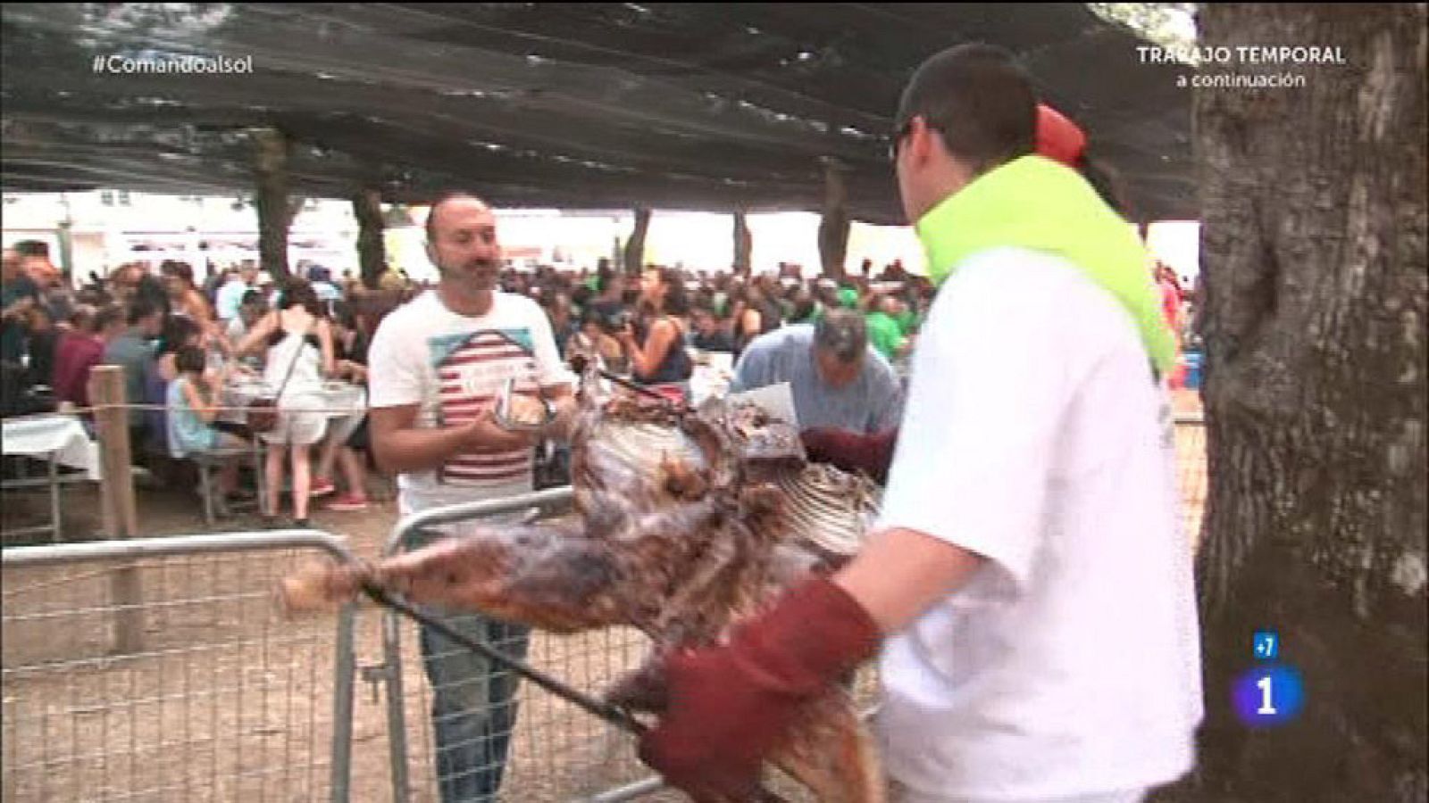 Comando Actualidad - Carneros asados al espeto - Reportaje
