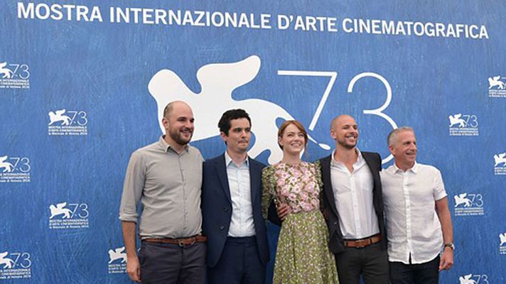 Telediario 1 - La Mostra Internacional de Cine de Venecia se abrió con un homenaje al cine y a la música
