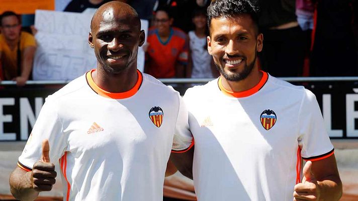 Telediario 1 - Jornada de presentaciones en la Liga