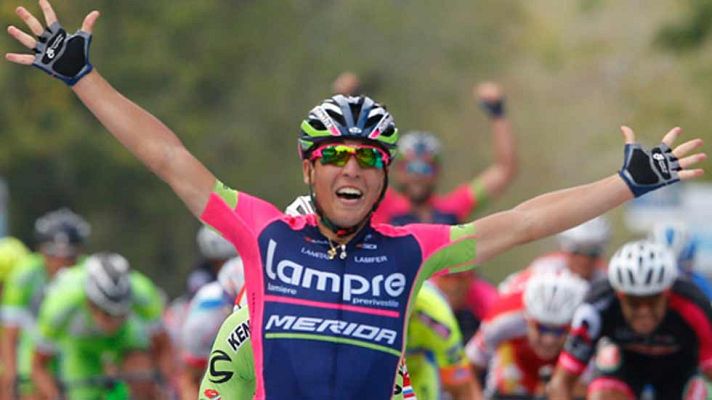 Vuelta ciclista a España - Valerio Conti se escapa y gana la etapa más larga de la Vuelta 2016