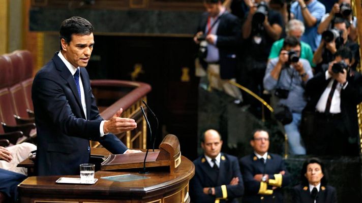  - Pedro Sánchez reitera su negativa a la investidura de Rajoy en la segunda votación