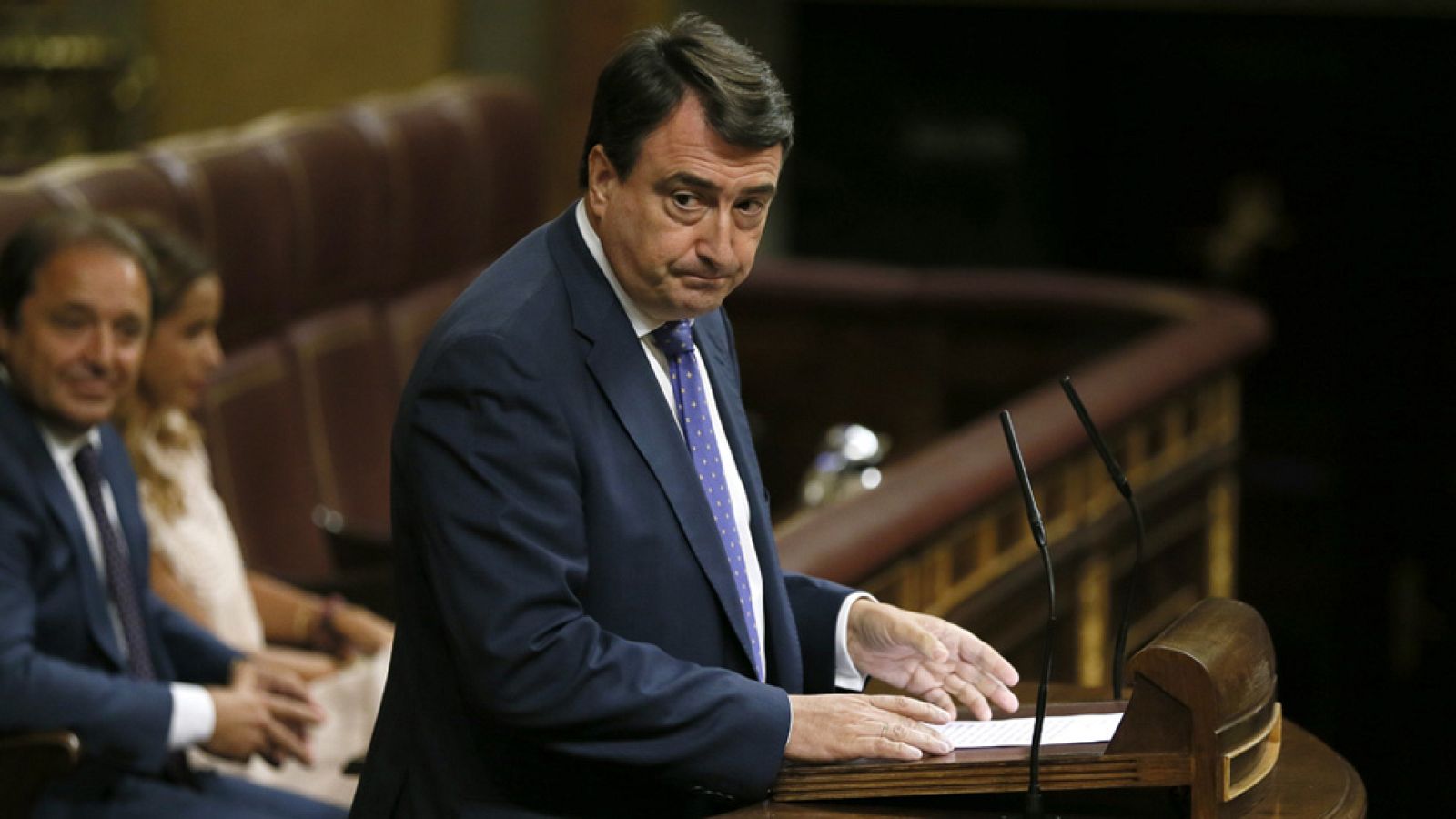 Aitor Esteban: "Nuestro voto será negativo hoy y después del 25 de septiembre"