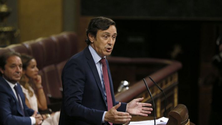 Especiales informativos - Rafael Hernando a Rivera (C's): "El PP no firma acuerdos para quince minutos"