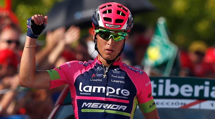 Telediario 1 - Conti vive su día de gloria antes de la etapa reina