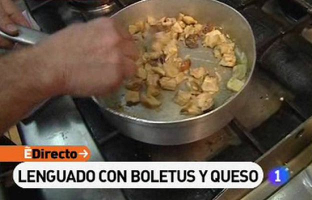 RTVE Cocina - Lenguado con boletus y queso