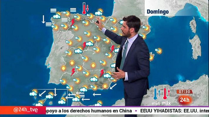 El tiempo - Mucho calor en el nordeste y la mitad sur peninsular, con más de 40 grados