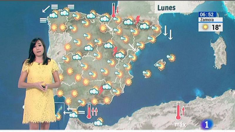 Alertas en toda España por el intenso calor - El tiempo | Ver