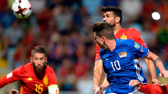  - Costa adelanta a España de cabeza (1-0)