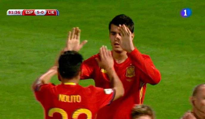  - Morata sale y marca (6-0)