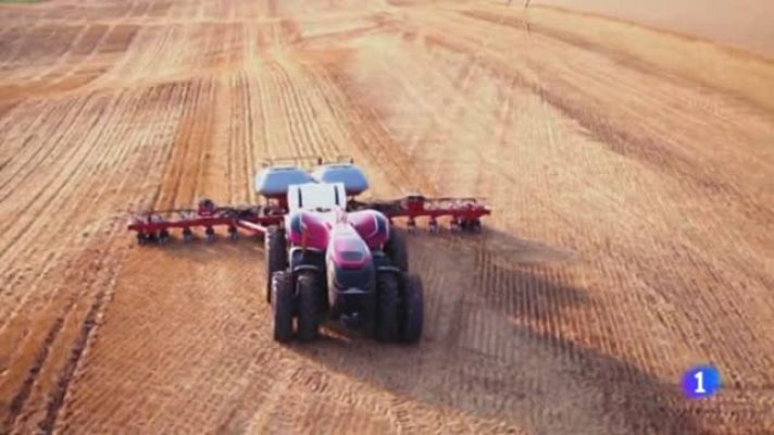 Telediario 1 - Avances tecnológicos que modernizan el campo y hacen más sencillas y rentables las tareas agrícolas