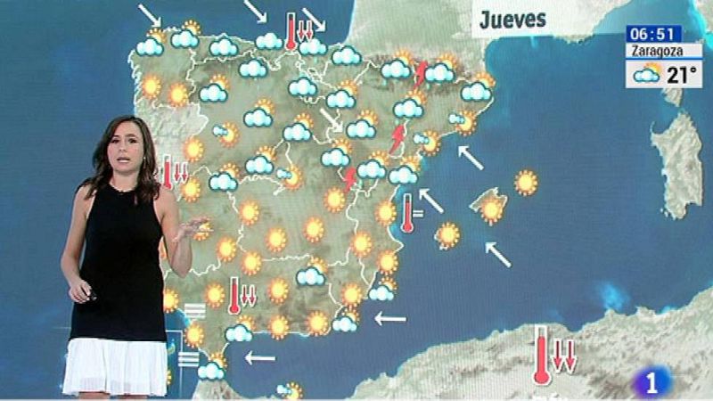 Descenso generalizado de las temperaturas, más acusado en el norte - El tiempo | Ver