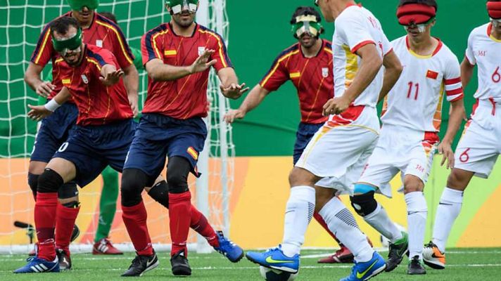 Juegos Paralímpicos Río 2016 - Fútbol 5: España - China