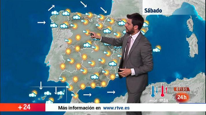 El tiempo - La inestabilidad se mantendrá este sábado en el tercio este peninsular