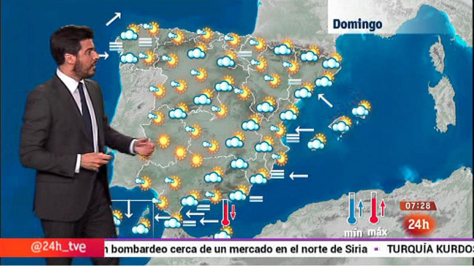 Suben las temperaturas en la mitad norte y en Extremadura, bajan en el sur - El tiempo | Ver