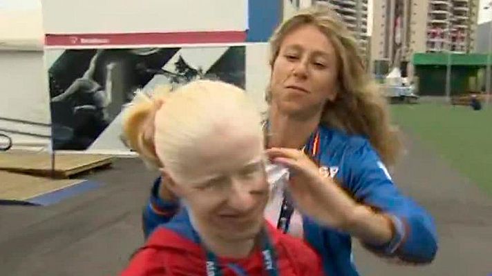  - La complicidad entre el atleta y guía, fundamental en los Paralímpicos