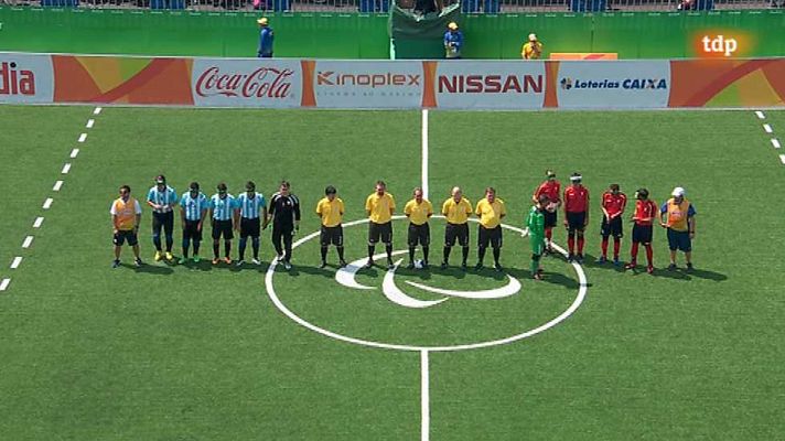 Juegos Paralímpicos Río 2016 - Fútbol 5: Argentina - España