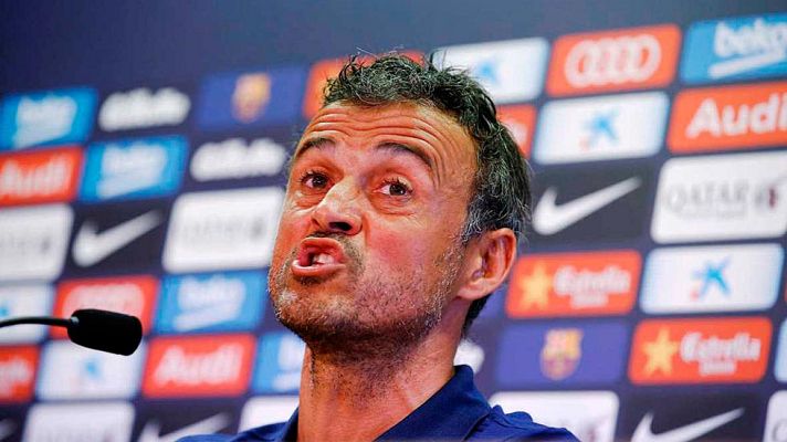 Telediario 1 - Luis Enrique cree que "es básico" empezar bien en Champions