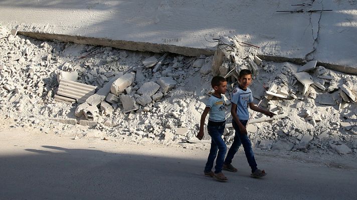 Telediario 1 - Entra en vigor la tregua en Siria, patrocinada por EE.UU. y Rusia y sumida en grandes dudas