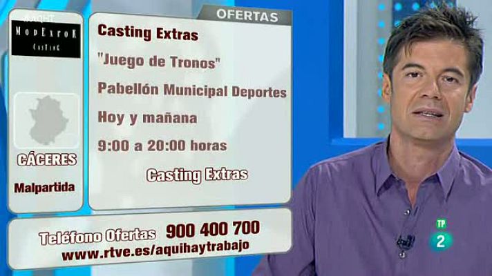 Aquí hay trabajo - Casting para extras en la serie Juego de Tronos