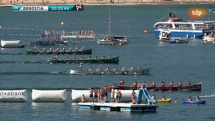 Otros deportes - Bandera de la Concha 2016: 1ª manga Regata Femenina