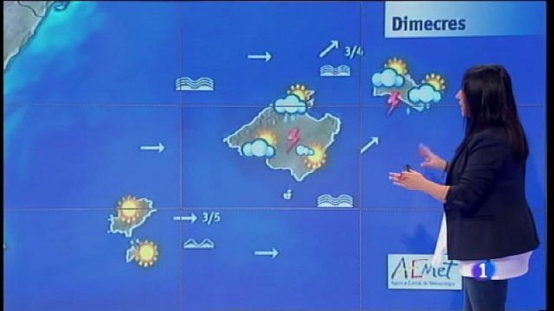 El temps a les Illes Balears - 13/09/16