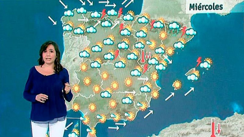 El otoño meteorológico entra con chubascos, fuertes vientos y brusco descenso de temperaturas