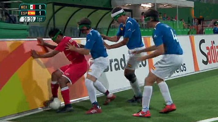 Juegos Paralímpicos Río 2016 - Fútbol 5: España- México