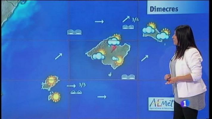 Informatiu Balear - El temps a les Illes Balears - 14/09/16