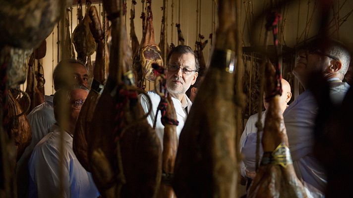 Telediario 1 - Mariano Rajoy defiende que el proyecto del PP es el mejor para Galicia