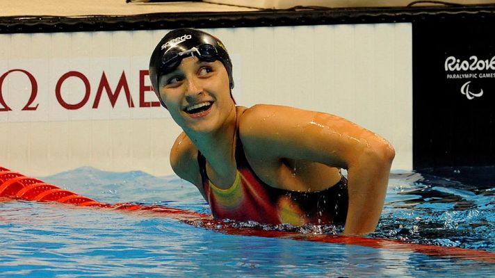 Juegos Paralímpicos Río 2016 - María Delgado gana el bronce en los 100 espalda S12