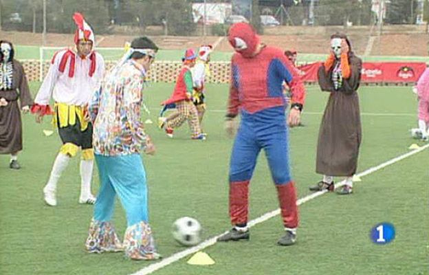  - 'Spiderman' juega en el Valencia