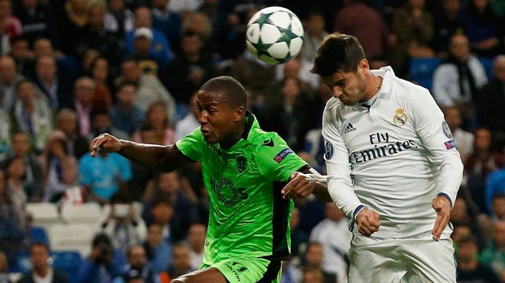 Telediario 1 - Morata: "De pequeño siempre sueñas con meter goles en el Bernabéu"