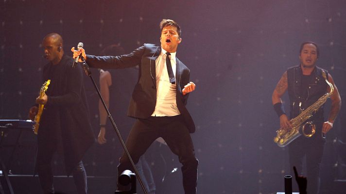 Telediario 1 - Actuación de Ricky Martin en Vistalegre, Madrid