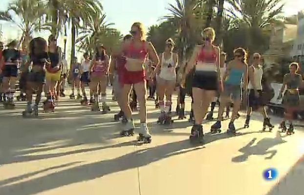 L'Informatiu - Skatelove Barcelona 2016: Ballar o fer esport amb patins al'estil Califòrnia