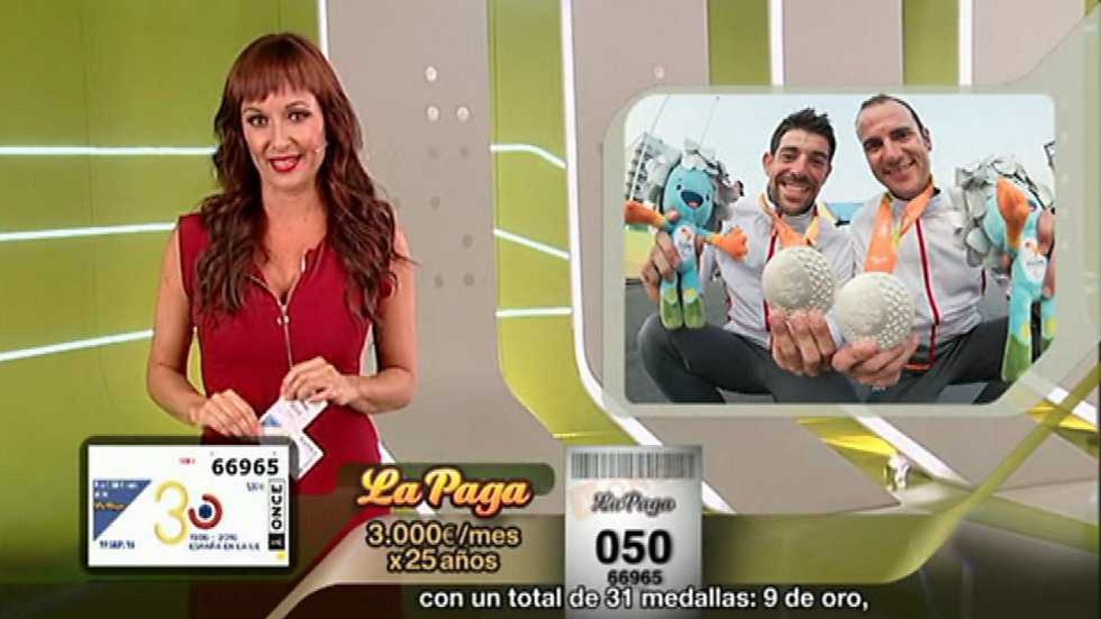 Sorteo ONCE - 19/09/16 - ver ahora