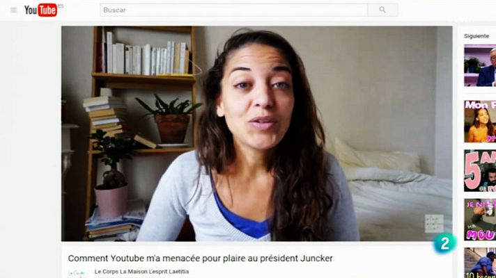 La 2 Noticias - Entrevistando a Juncker ¿Presionada y amenazada por Youtube?