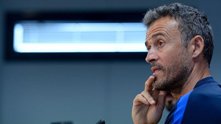 Telediario 1 - Luis Enrique: "El Atlético es una prueba para demostrar que estamos a un buen nivel"