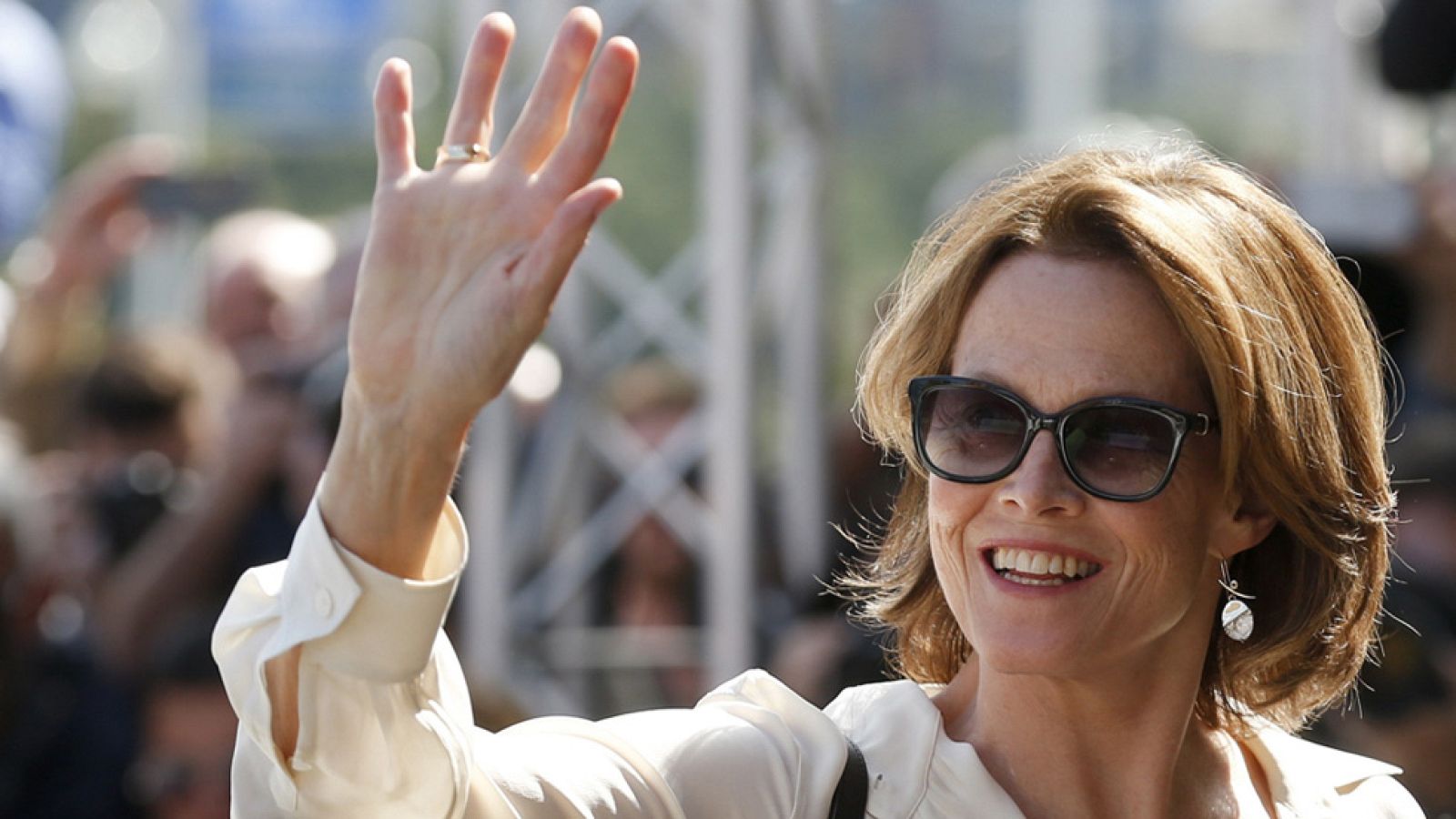 Sigourney Weaver llega al Festival de cine de San Sebastián para recoger el Premio Donostia