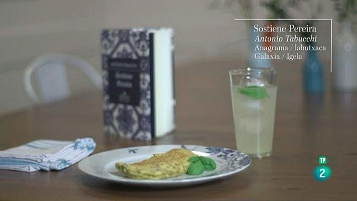 Página Dos - Tortilla a las finas hierbas, del libro 'Sostiene Pereira'