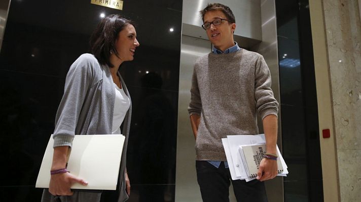 Telediario 1 - Podemos admite diferencias internas sobre cómo negociar con el PSOE