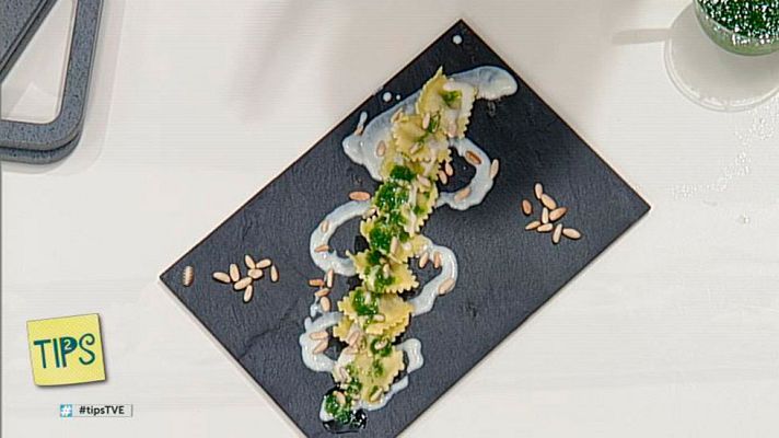 RTVE Cocina - Cocina - Ravioli en salsa 4 quesos y albahaca