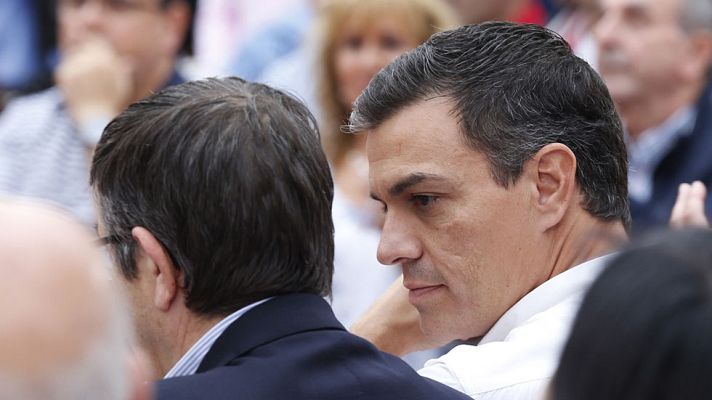 Telediario 1 - Sánchez insiste en su 'no' a la investidura de Rajoy