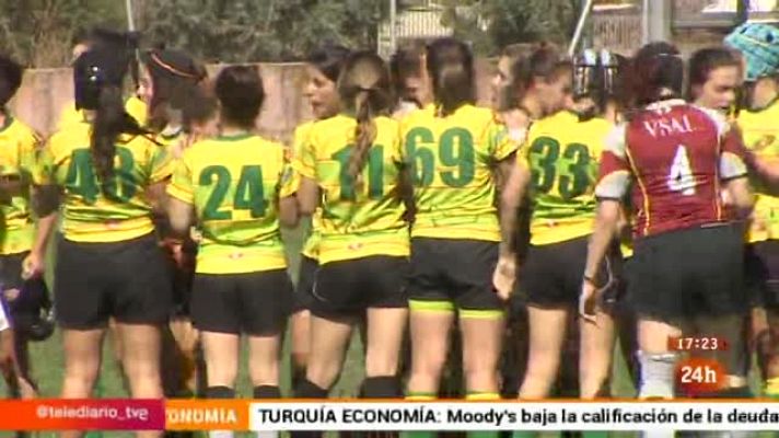 Informativo 24h - La selección femenina de rugby reivindica la lucha contra la violencia de género