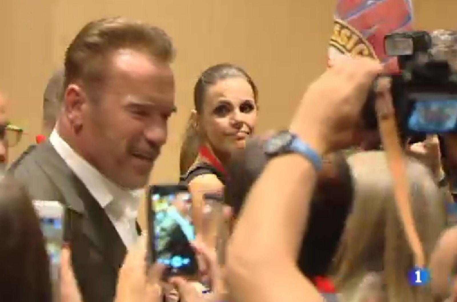 Arnold Schwarzenegger arriba a Barcelona per una nova edició de l'Arnold Classic Europe