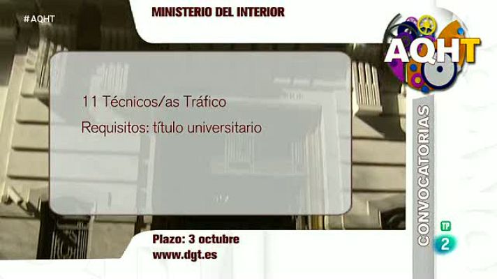 Aquí hay trabajo - 110 plazas de empleo público y 1 bolsa de trabajo