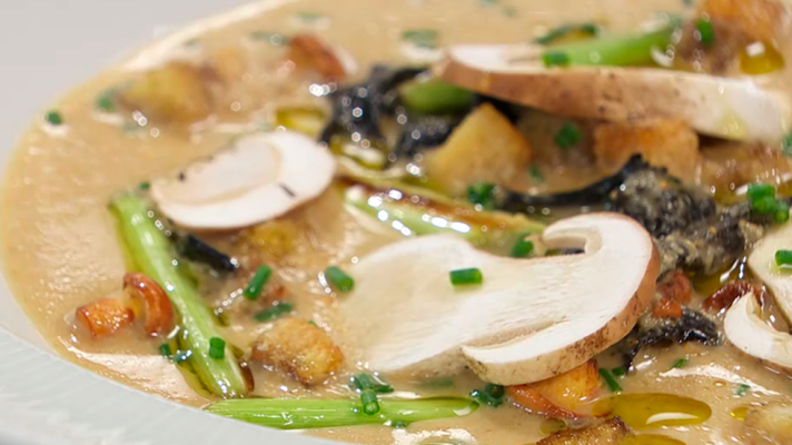 RTVE Cocina - Receta de crema con setas